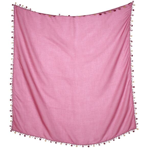 Tulbent Scarf Handmade Crochet Detailing NWOT - Picture 4 of 9